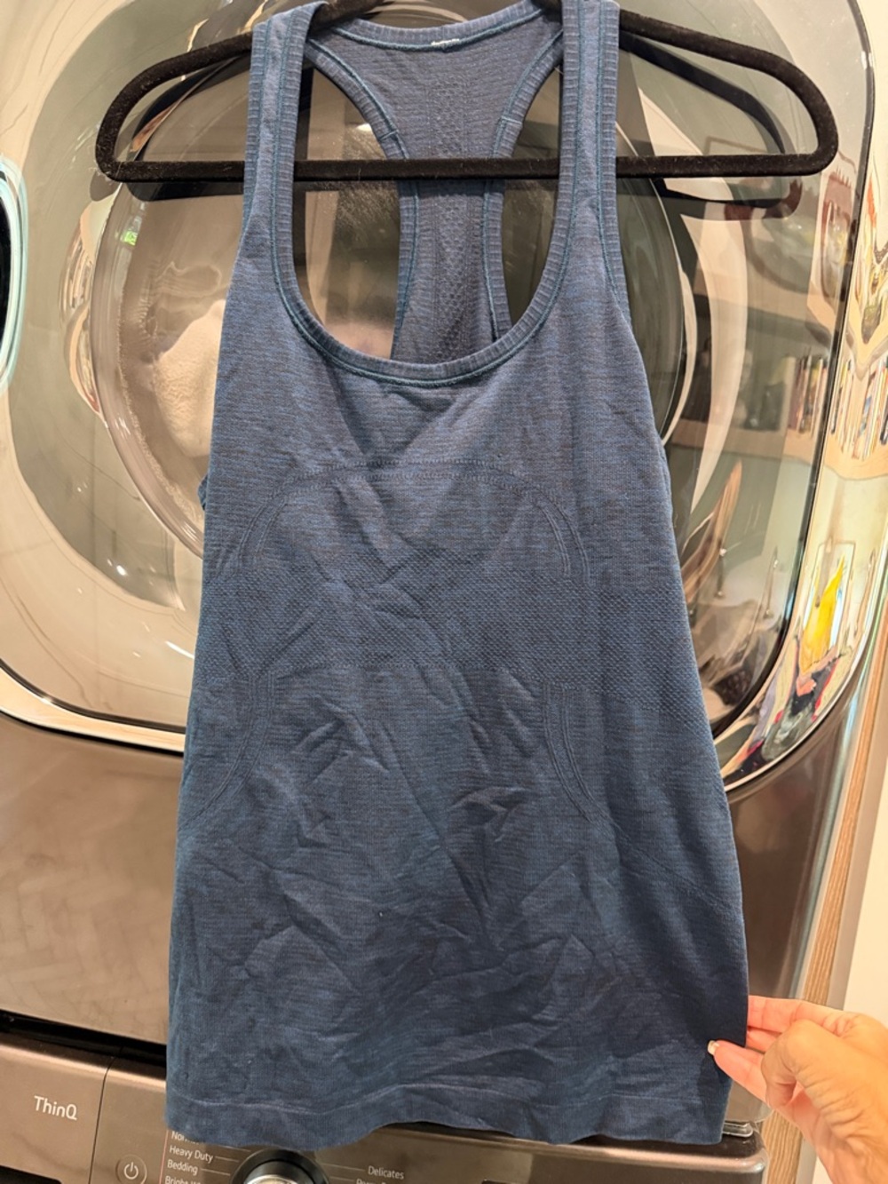 lululemon athletica Navy Blue Racerback Tank